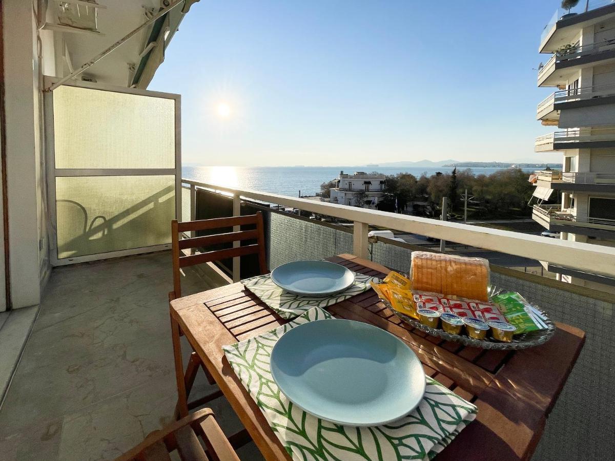 דירות אתונה Eolou Sea View 60Sqm Apt In Paleo Faliro מראה חיצוני תמונה